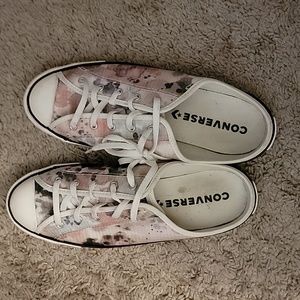 Mule Style Converse, Tie Dye Pink and Purple